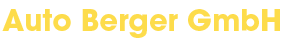 Auto Berger GmbH Logo